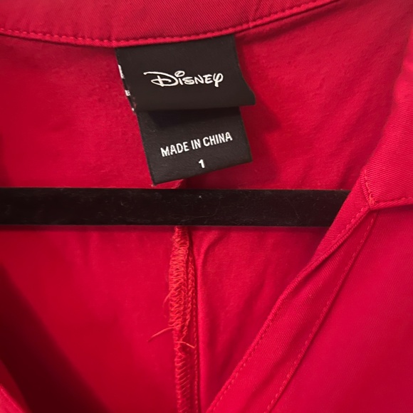 TORRID BLOUSE -DISNEY MINNIE MOUSE AMERICANA STRETCH BLOUSE SIZE 1X (14-16) - Picture 6 of 8